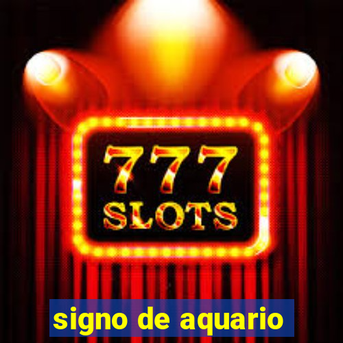 signo de aquario